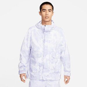 Nike Sportswear Tech Pack Woven Hooded Jacket Indigo Haze Men's Size Small